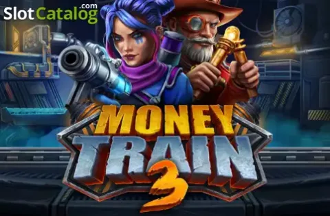 Money Train 3, treno western, simboli cash