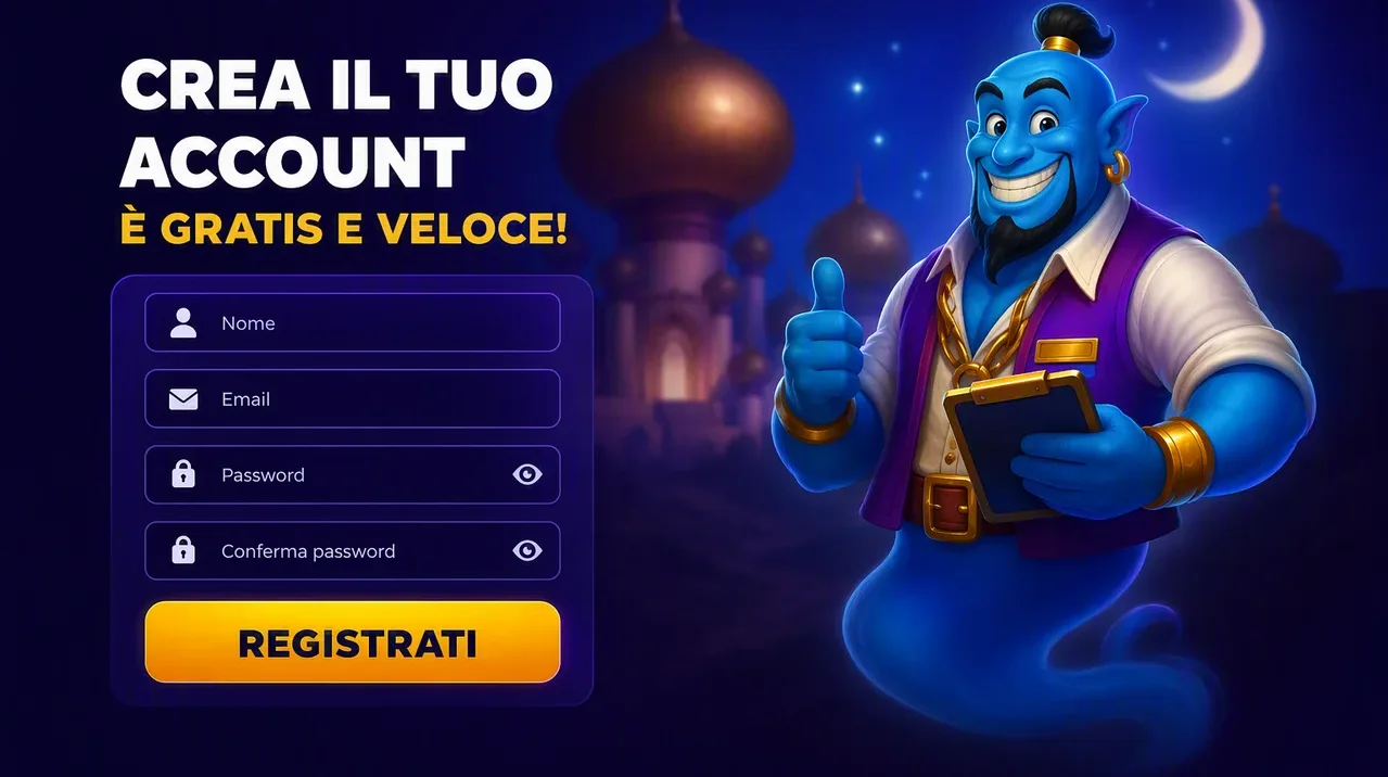 Registrazione in Morospin Casino
